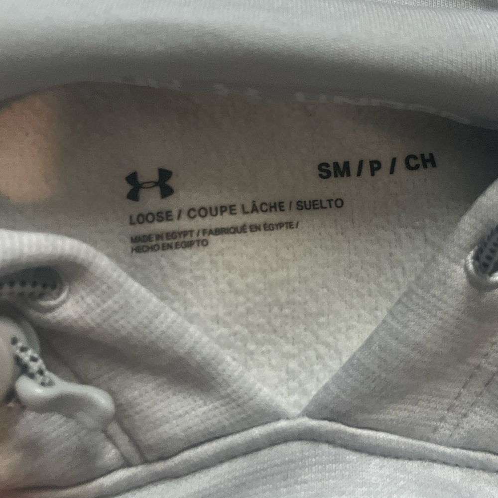 Under Armour White Hoodie
